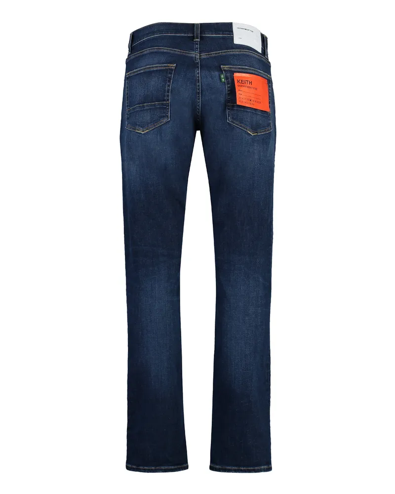 Department 5 Men's Keith Slim Fit Jeans Denim Cotton Slim-Fit Blue