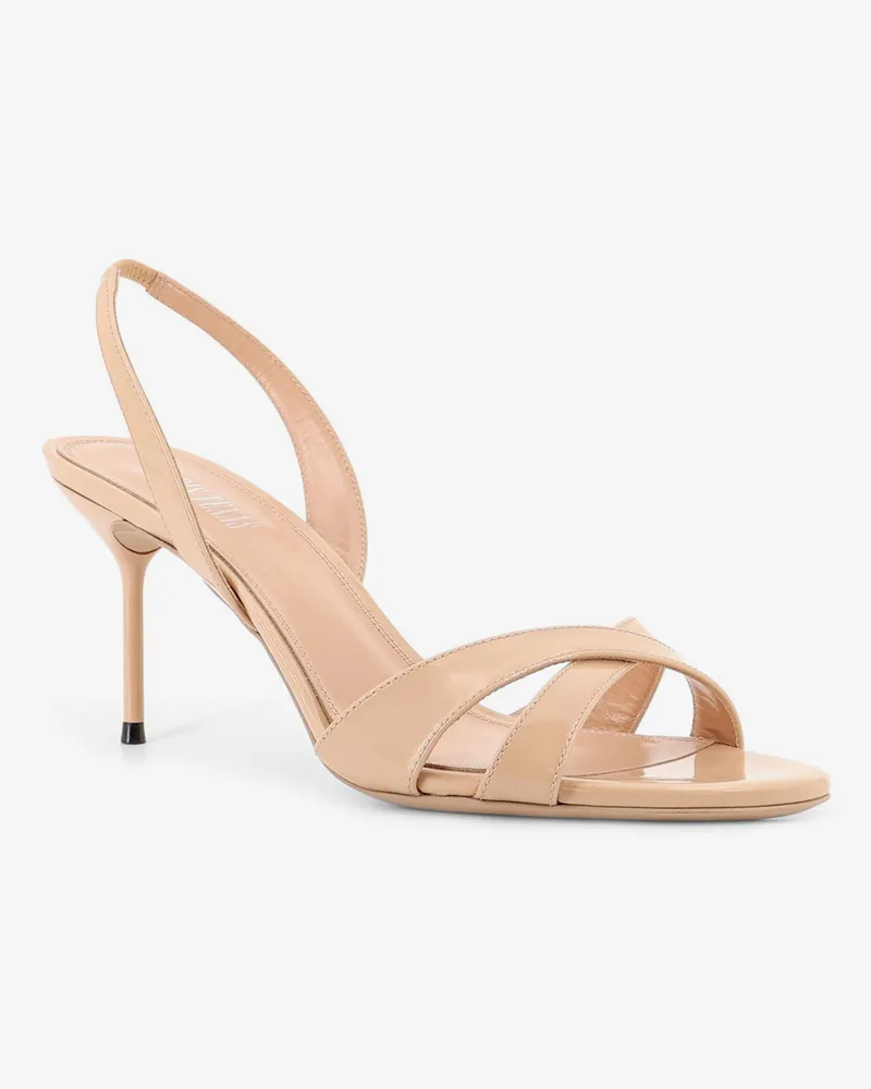 Paris Texas Women's Sandals Lidia Beige Patent Leather Beige