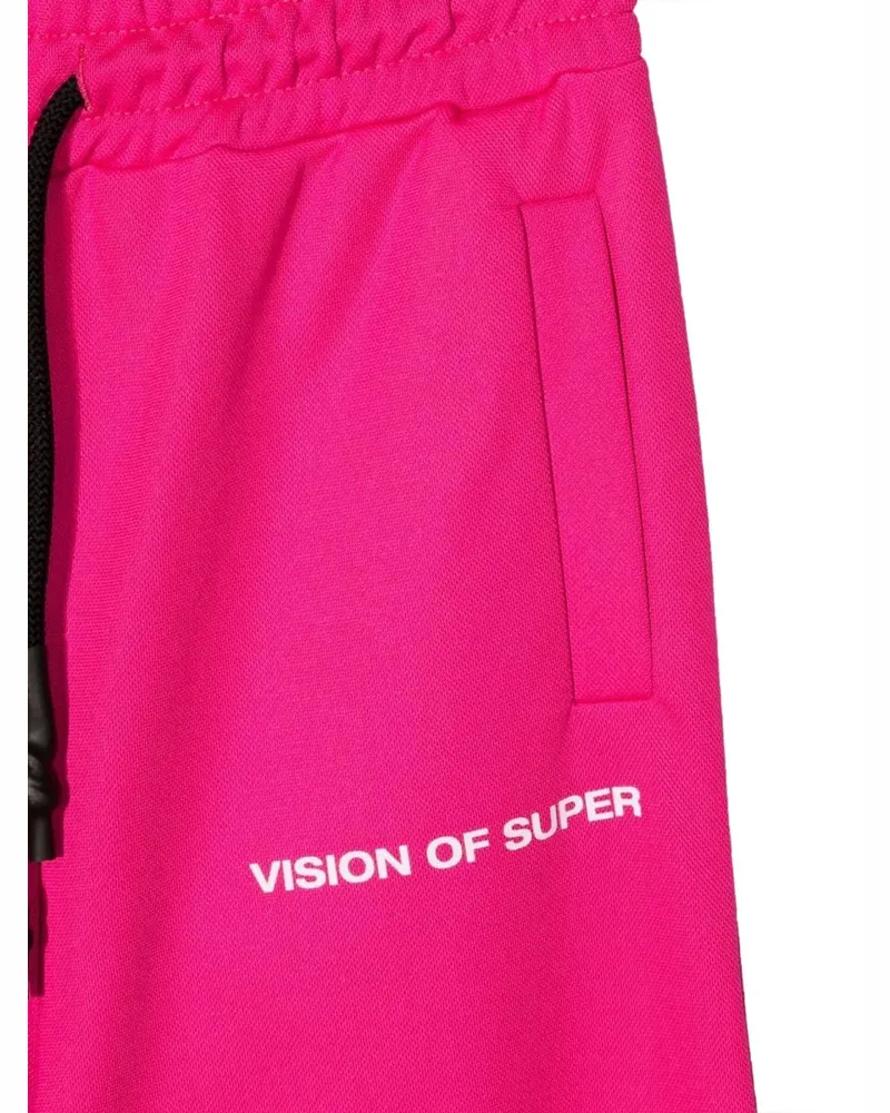 Vision Of Super Polyester Track Pants — Pink Pink