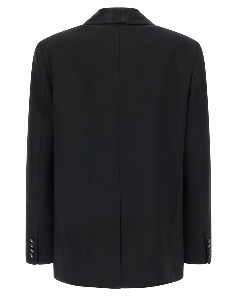 Emilio Pucci Women's Black Virgin Wool Blazer Clothing Black