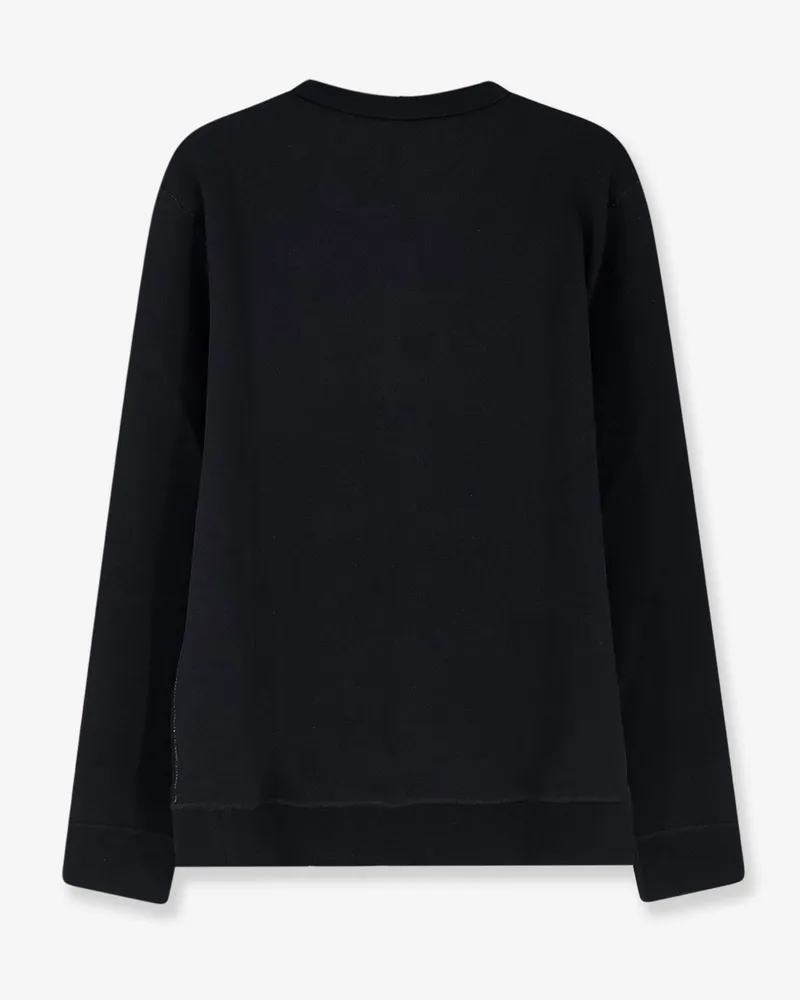 Ralph Lauren Men's Sweatshirt Cotton-Blend Black Sweatshirts Sweater Black