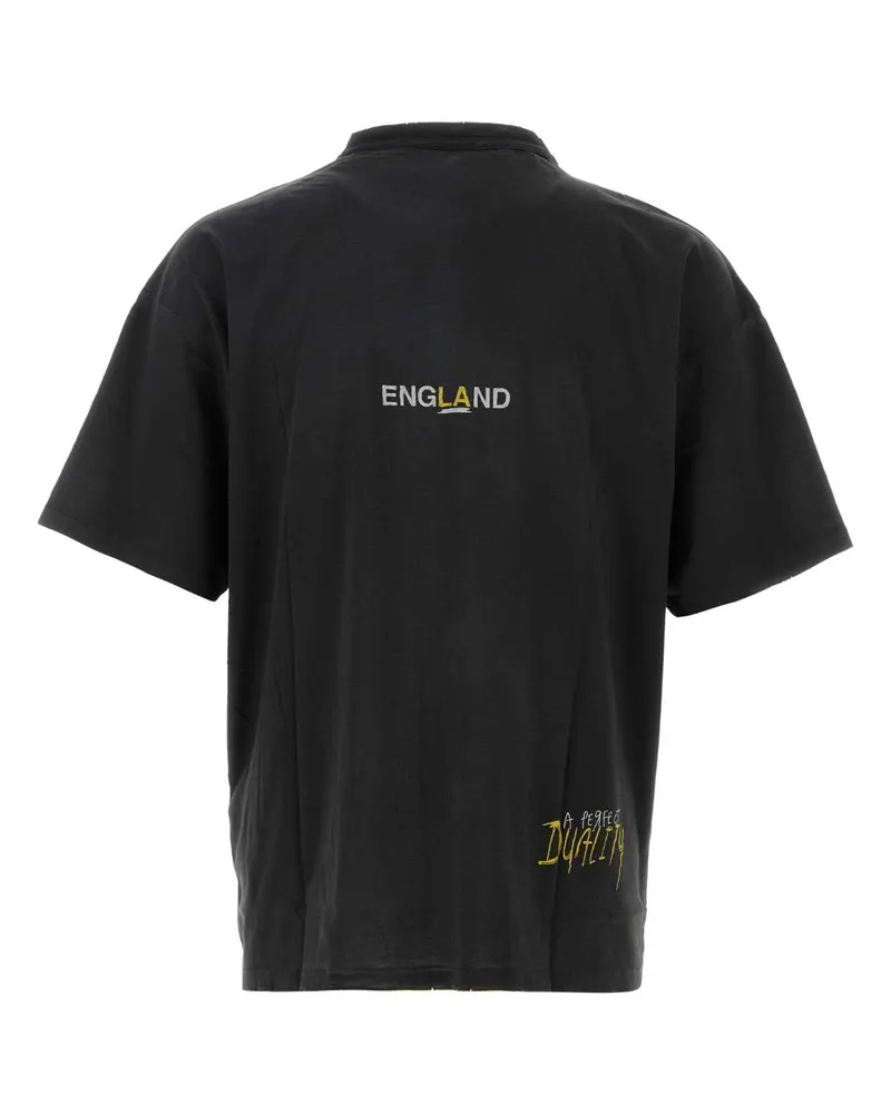 REPRESENT Men's Organic Cotton-Hemp Blend T-Shirt Black Black