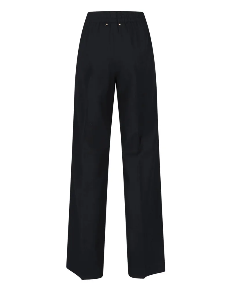Golden Goose Women's Trousers Black Virgin Wool Black