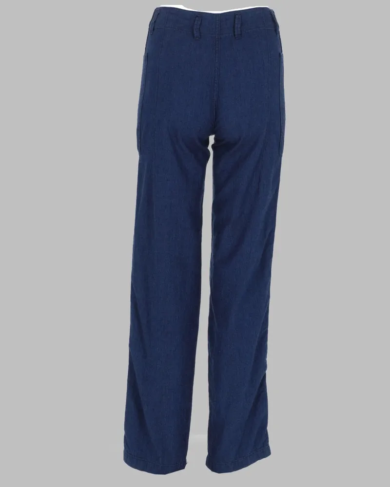 Vince Pure Cotton Jeans — Blue Blue