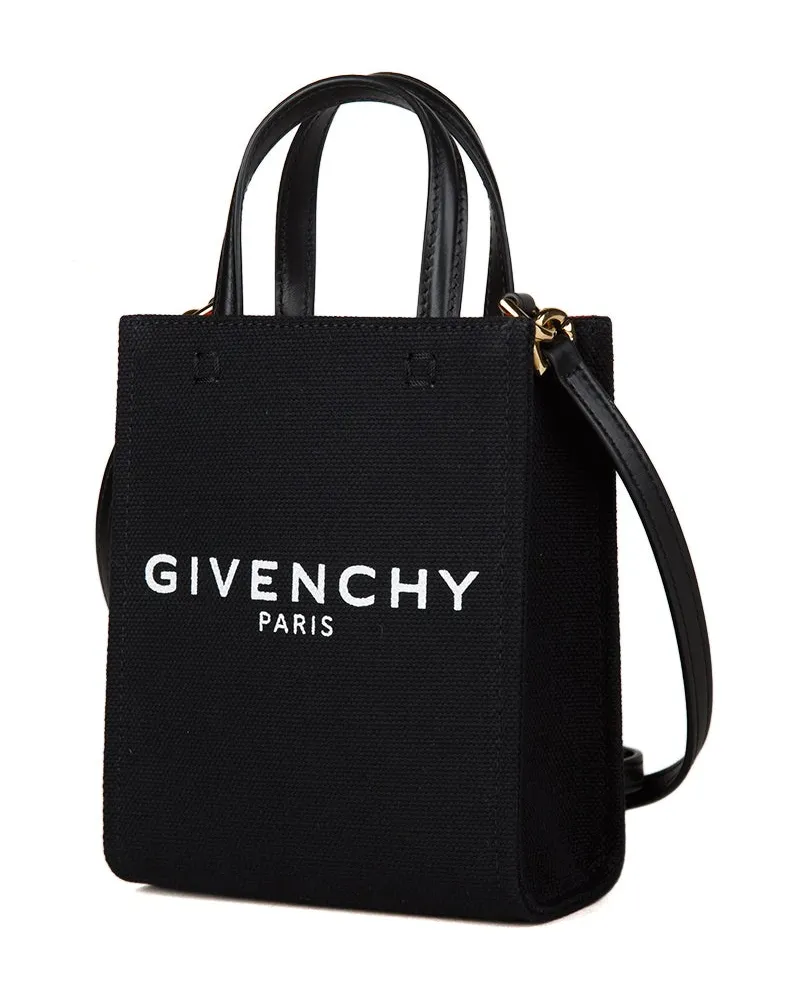 Givenchy Women's Black Cotton Tote Bag Black