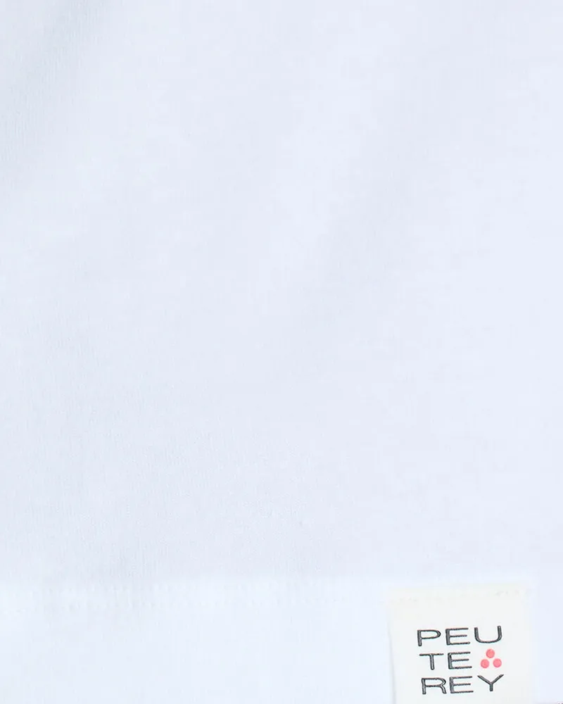 Peuterey Men Polo Shirt Parchment Cotton T-shirts And Polos Beige