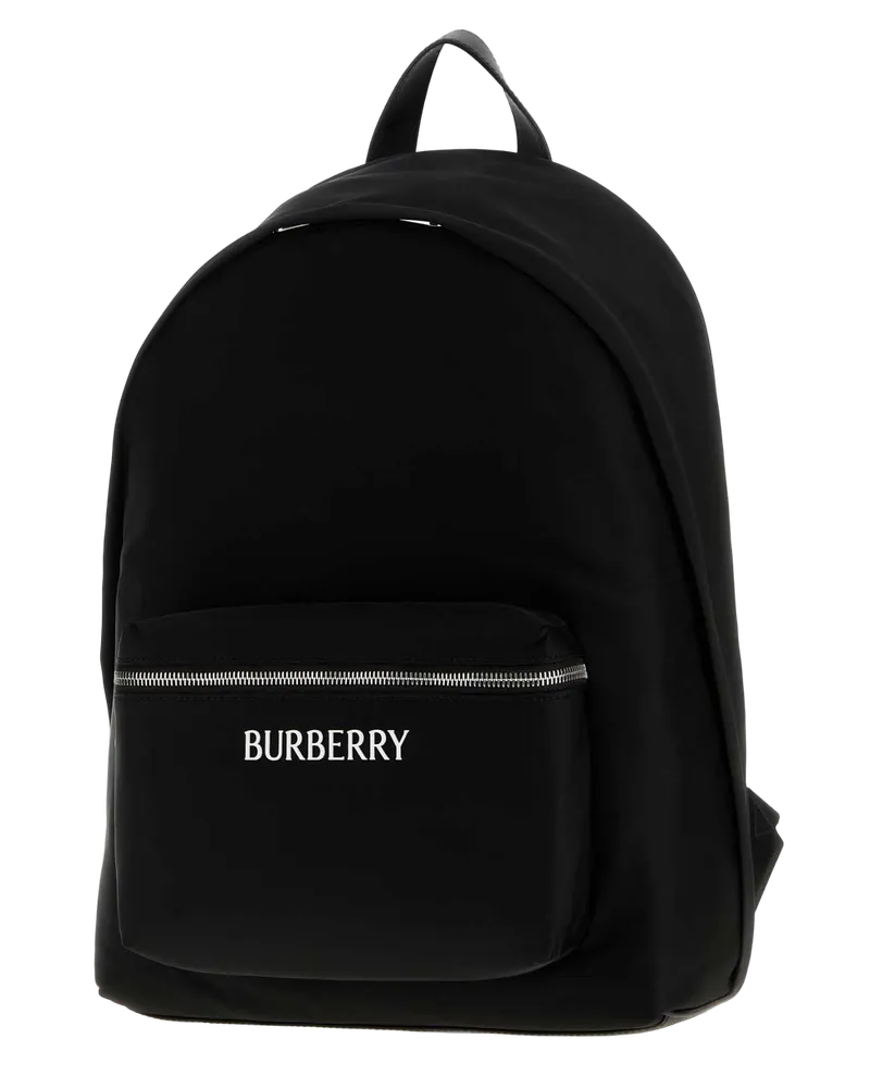 Burberry Jett Nylon Backpack — Black Black