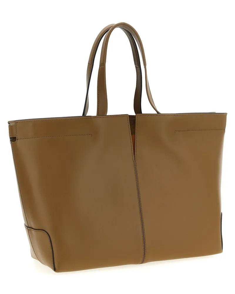 TOD'S Di Tote Bag — Camel Camel
