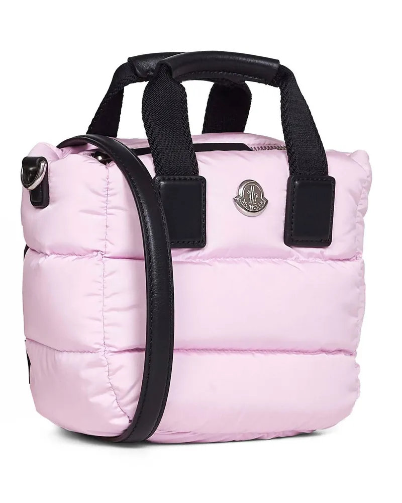 Moncler Women's Tote Bag Micro Caradoc Pink Polyamide Shoulder Pink