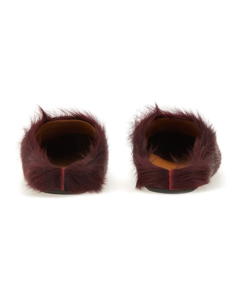 Marni Fussbett Sabot — Bordeaux Bordeaux