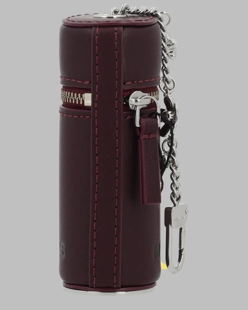 Marc Jacobs Split Cow Leather Coin Purse — Purple Purple