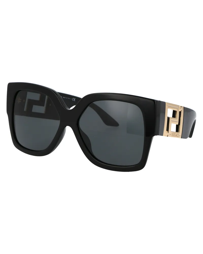 Versace 0VE4402 Black Acetate Sunglasses — Black Black