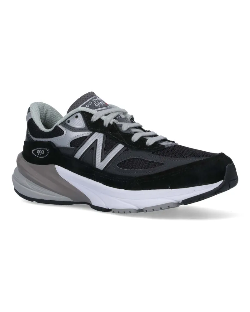 New Balance Women's Sneakers Black Pigskin Black