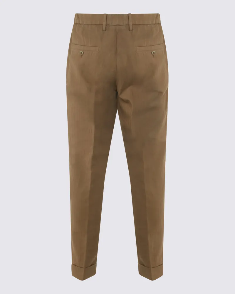 GTA Men's Trousers Sabbia Co Linen Beige