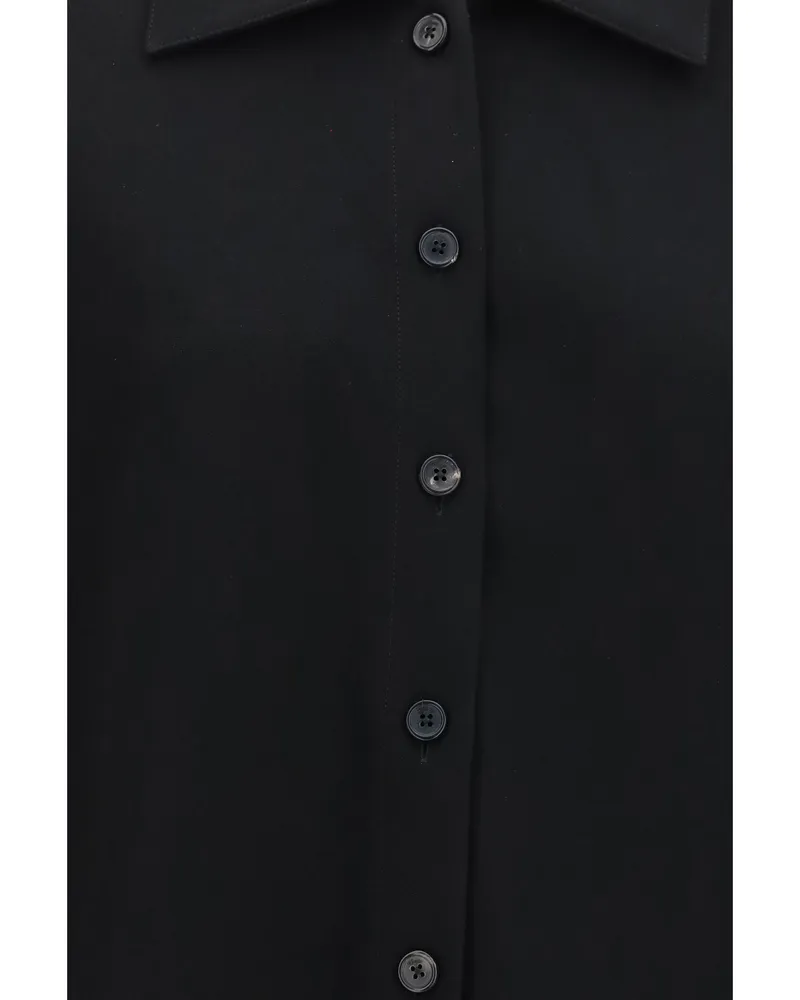 KHAITE Women Shirt Bodine Wide-Sleeve Black General: Acetate Top Black