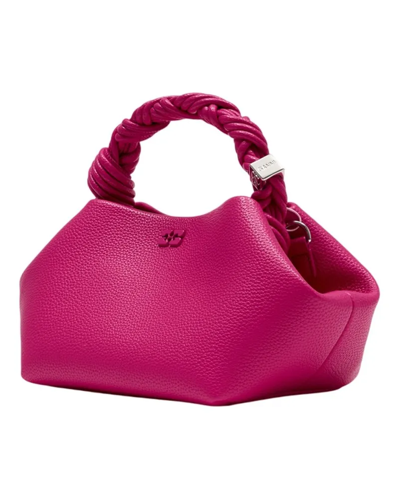 Ganni Women's Bou Top Handle Bag Pink Synthetic Pink