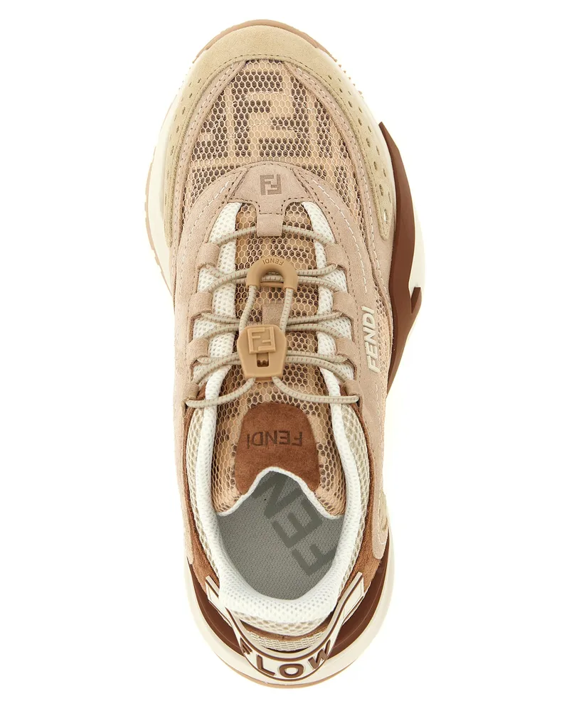 Fendi Flow Sneaker — Beige Beige
