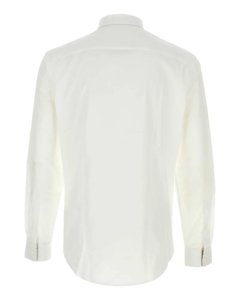Burberry 8113135 A1464 White Exterior: Cotton Elastane Camicie Shirt White