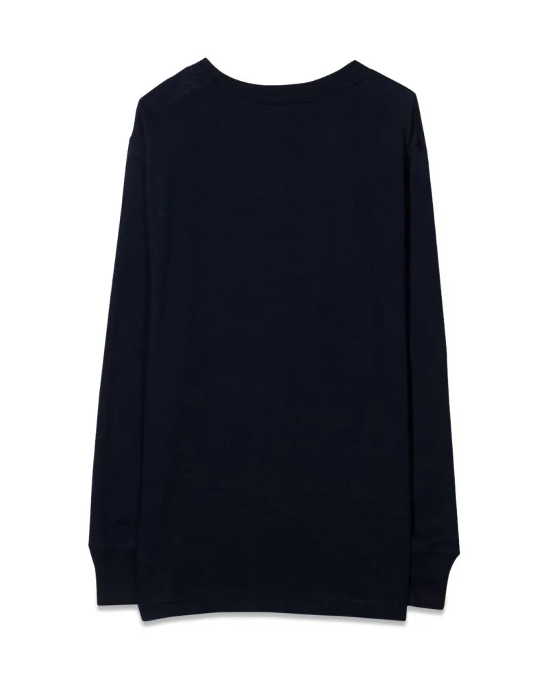 Ralph Lauren Signature Logo T-Shirt — Navy Navy