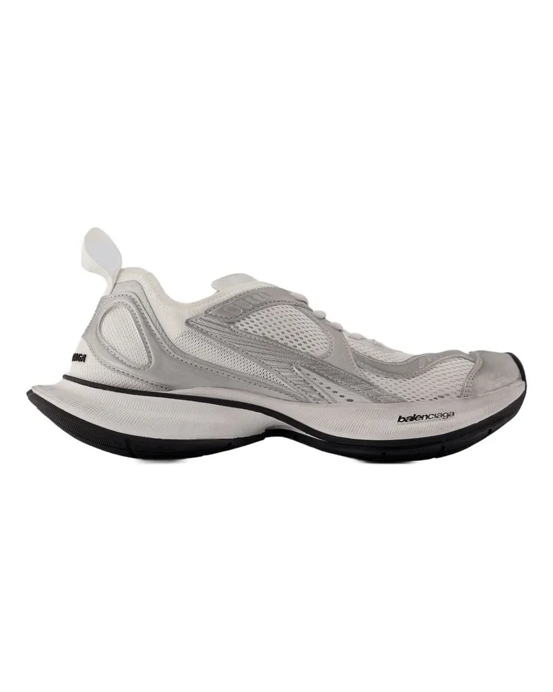 Balenciaga Women's Circuit Sneaker White Plastic White