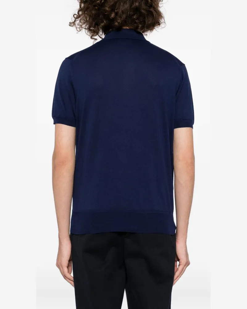 Tom Ford Men's Polo Shirt Blue T-shirts And Polos Navy