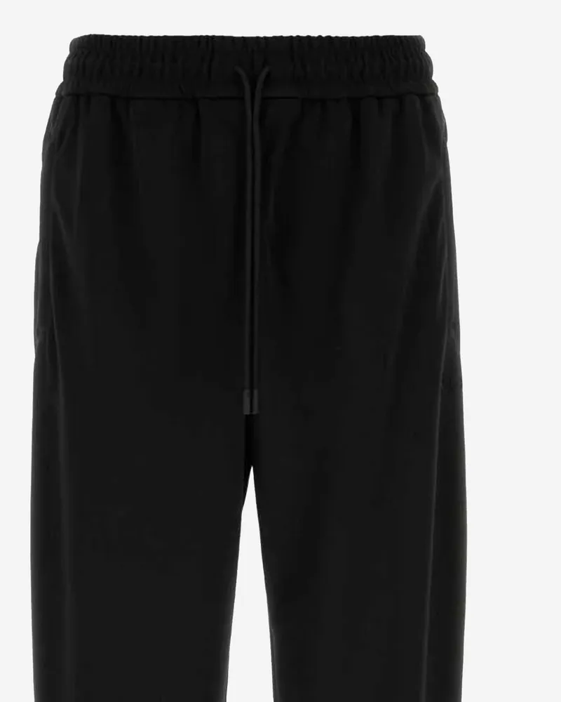 Gucci Men's Technical Jersey Jogging Trousers Black Polyester Black