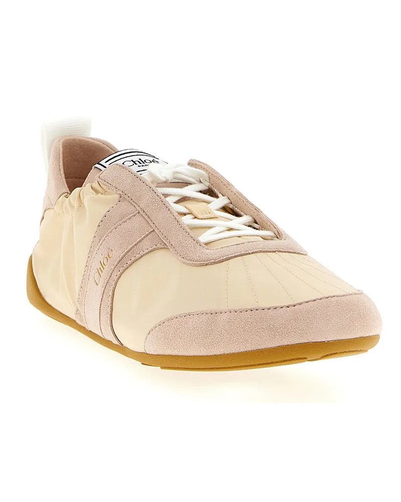 Chloé Kick Sneaker — Cream Cream