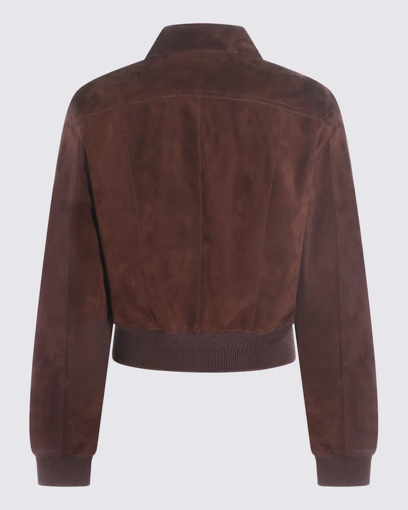 Tom Ford Women's Jackets Brown _le Brown