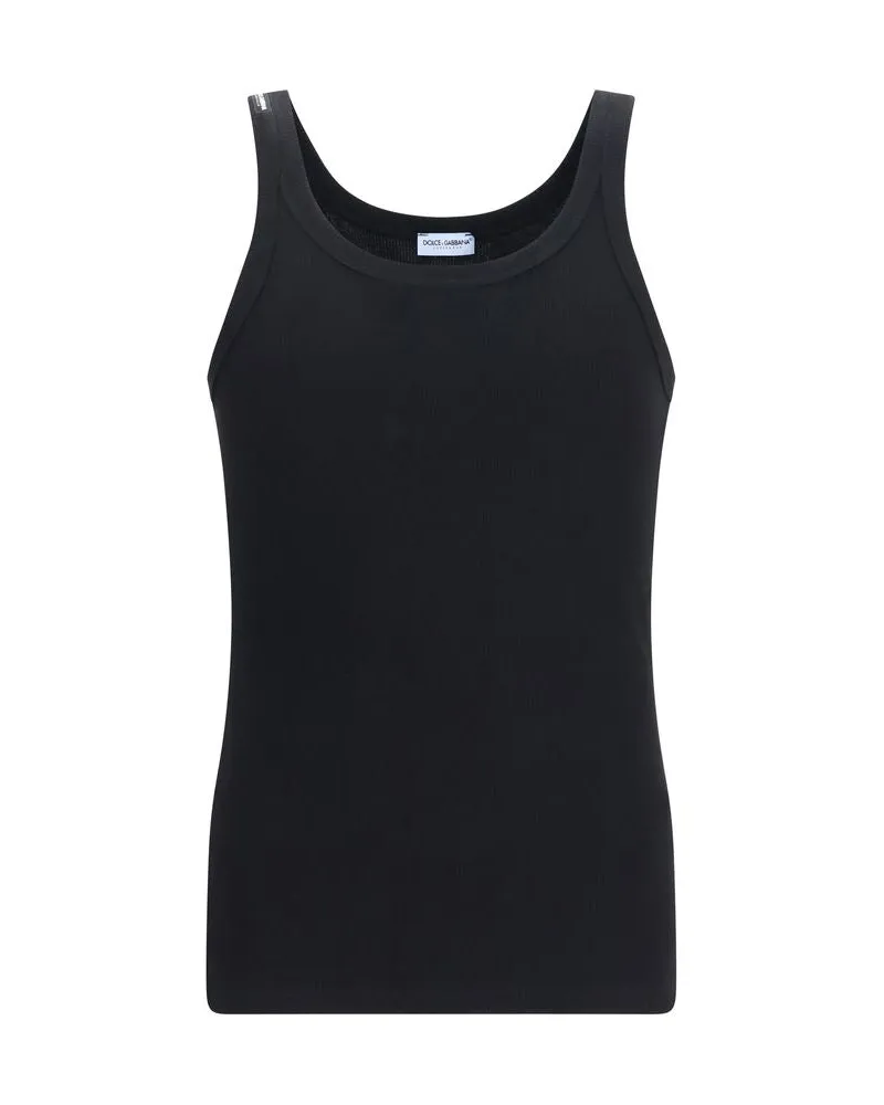 Dolce & Gabbana Tank Top — Black 