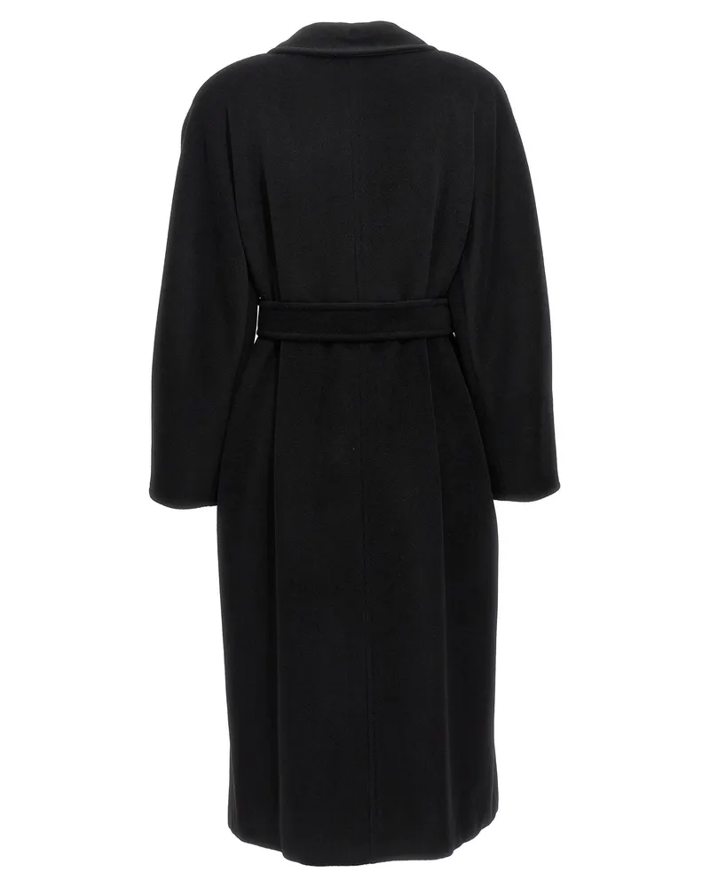 Max Mara Madame Coat — Black Black