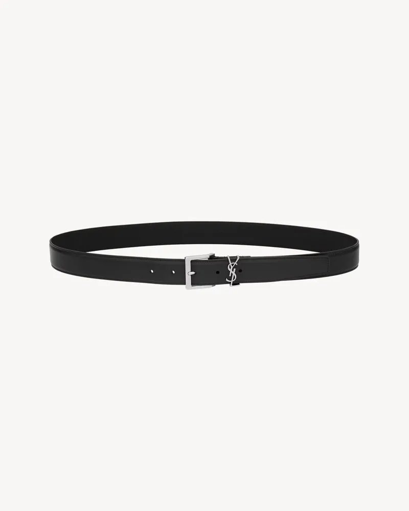 Saint Laurent SL H26 Belt — Black Black