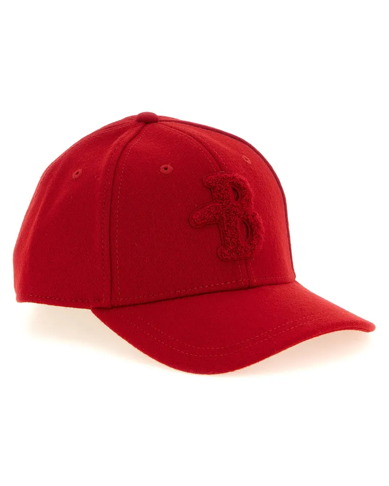 Ballantyne Embossed Monogram Baseball Cap — Red Red
