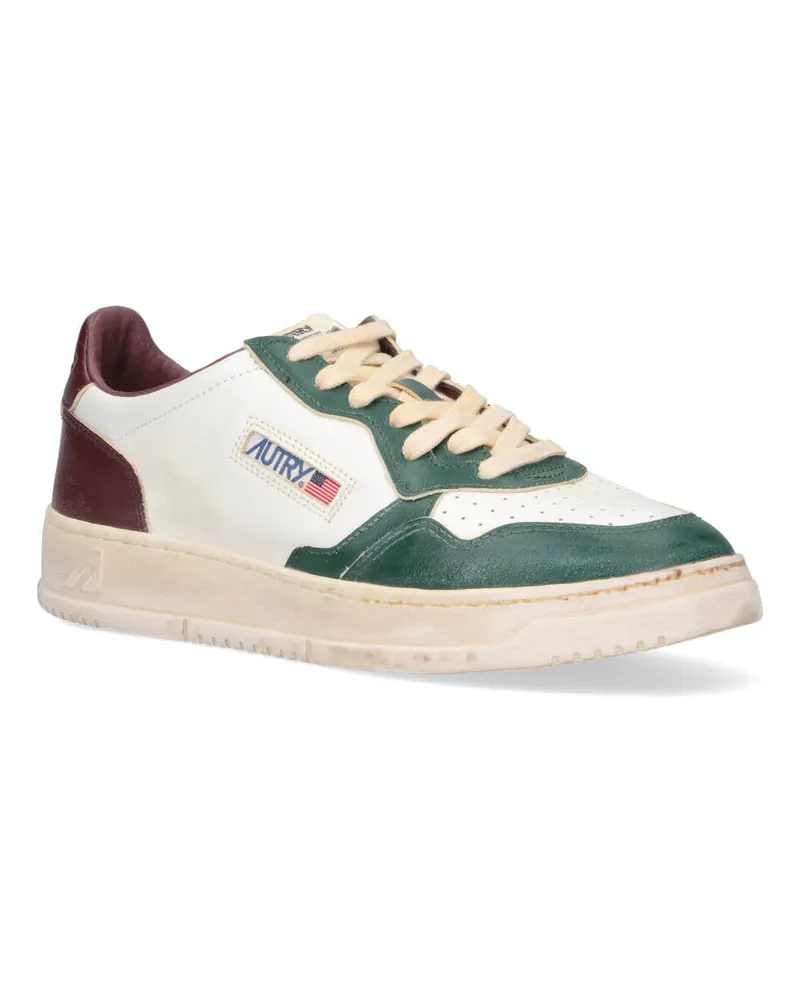 AUTRY Men's Sneakers White Upper: Cow Leather White