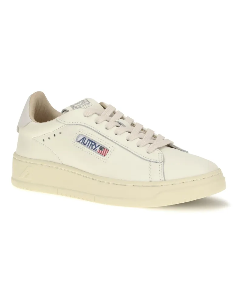 AUTRY Women's Dallas Low Leather Sneakers Msh-Msh Msh/msh White