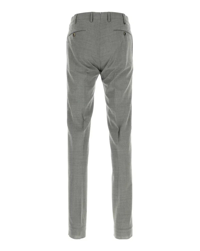 PT TORINO Men's Grey Stretch Cotton Chino Pant 0220 Pantaloni Gray