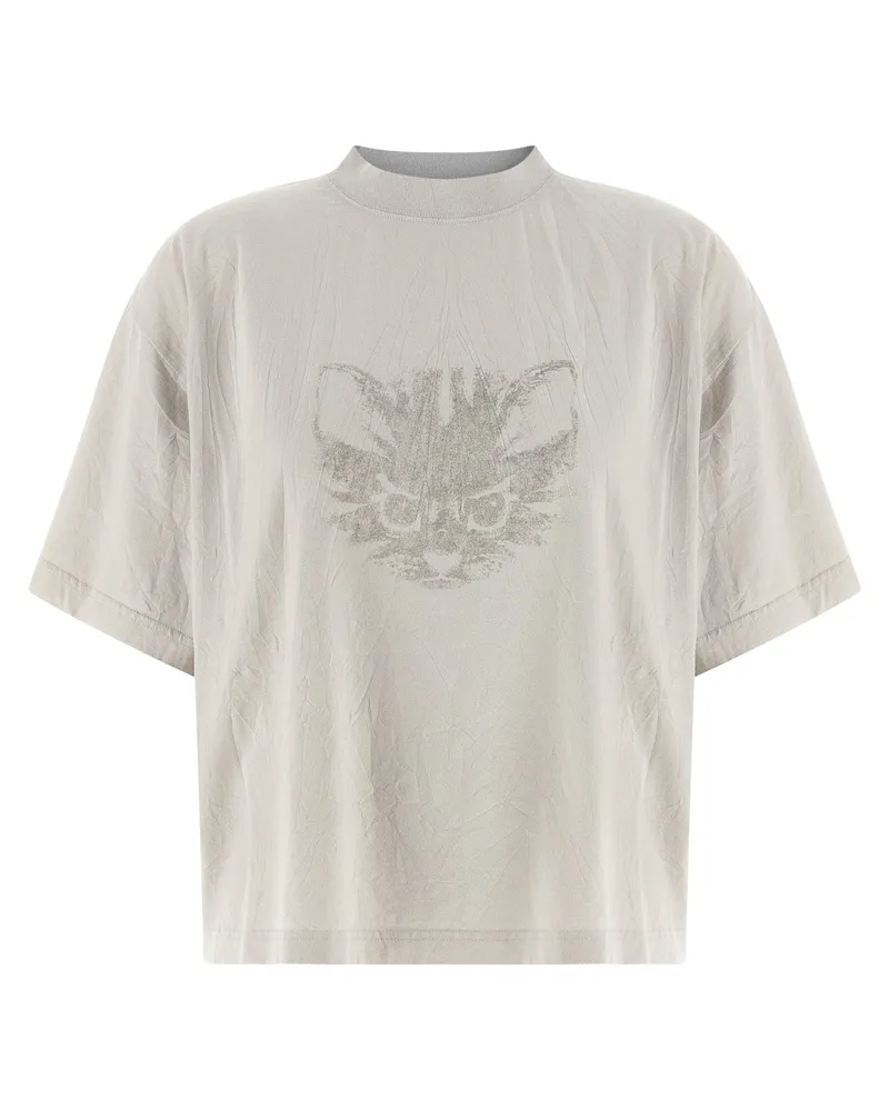 Balenciaga Women White Cotton T-Shirt White