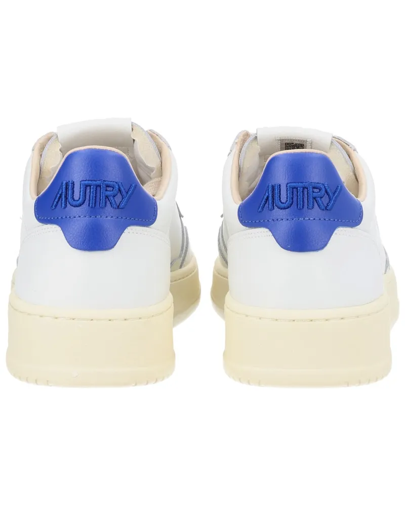 AUTRY Men's Medalist Low Sneaker White Cow Leather Trainers White