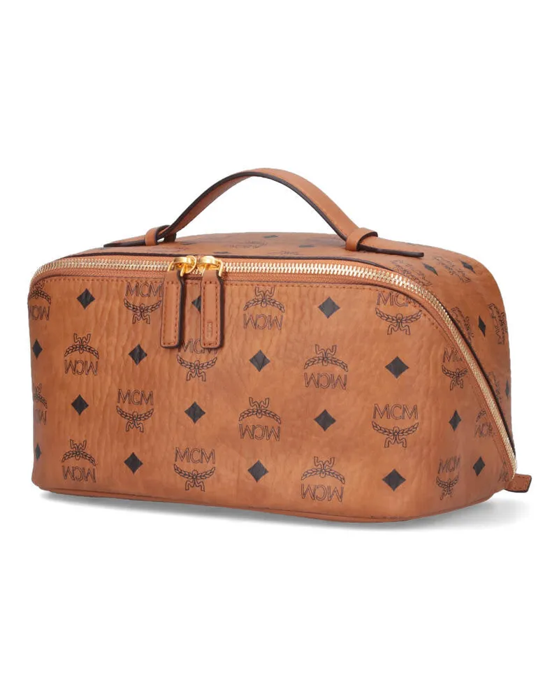MCM Men's Bags Brown Polyurethane Brown