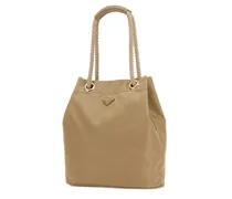 Women's Mariner Bucket Bag Beige Fabric