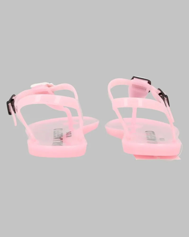 Karl Lagerfeld Thong Sandals — Pink Pink