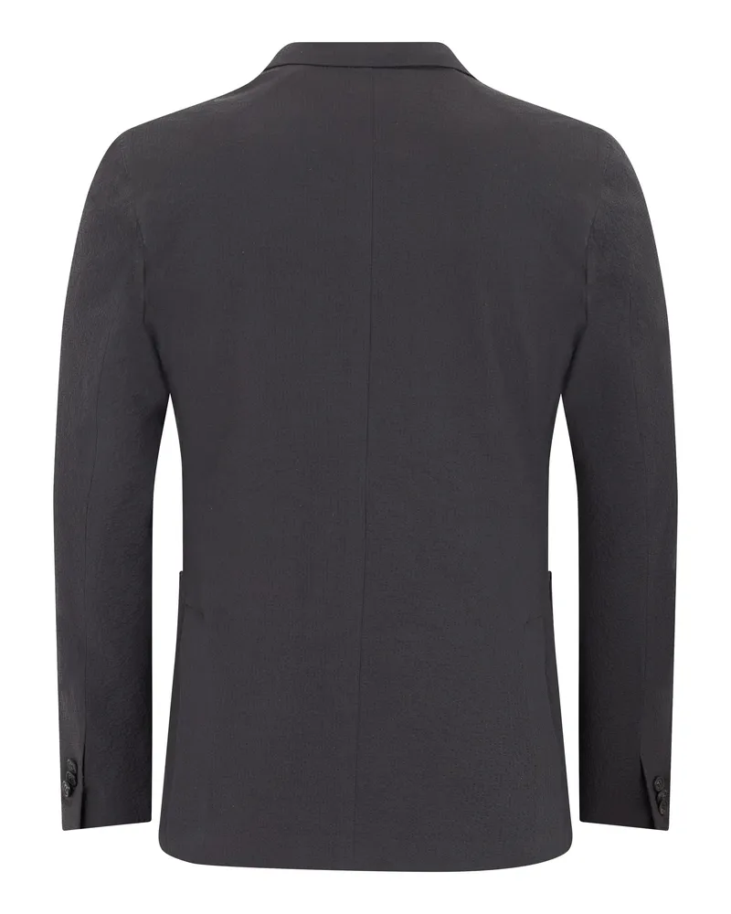 Slowear Men's Jacket Single-Breasted Cotton Dark Brown Suit & Dinner Brown