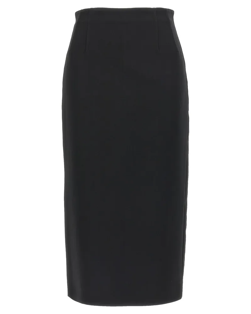 Max Mara Pece Skirt — Black Black