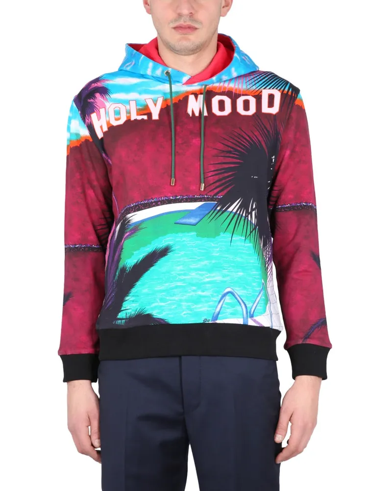 Etro California Print Sweatshirt — Multicolor Multicolor