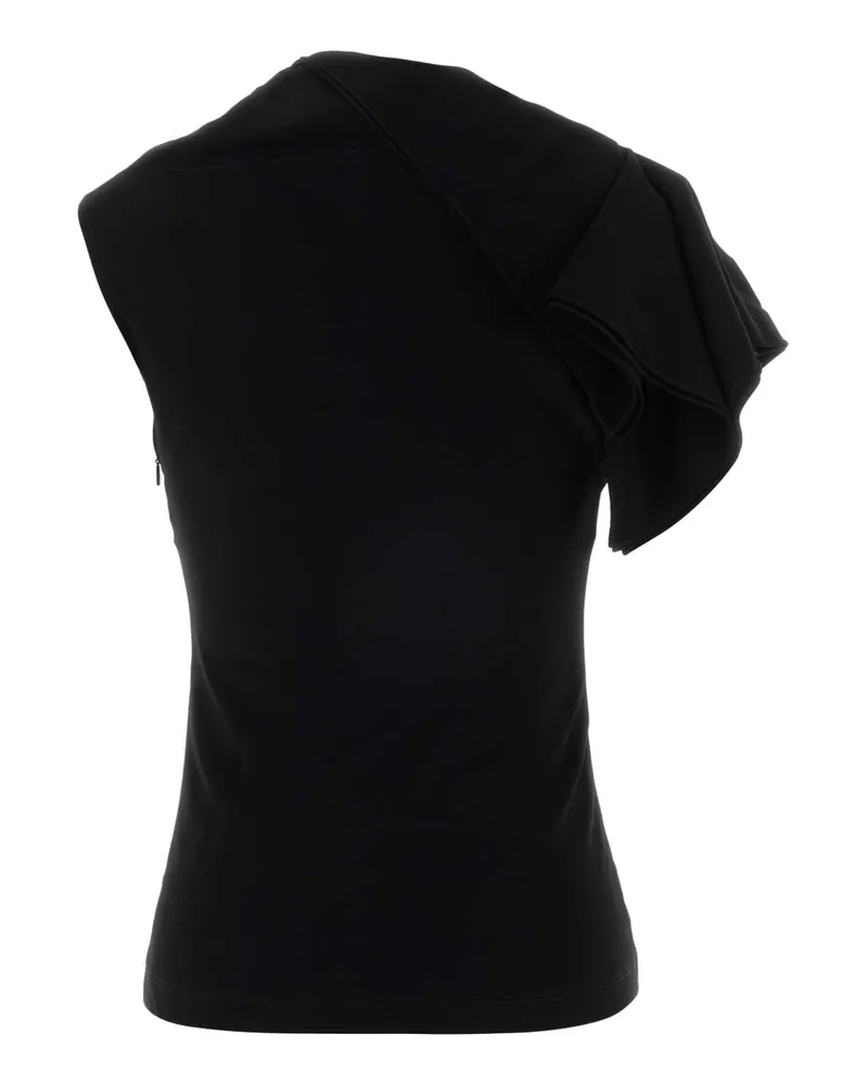 Loewe S540y07xgx Black Exterior: Viscose Elastane Maglie Sweater Black