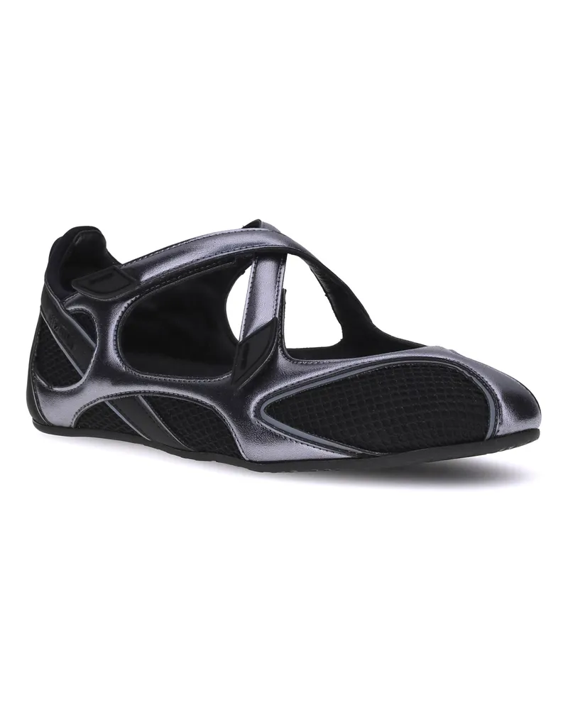 ATTICO Women's Ballerina Flats Nomad Black Polyurethane Shoes Black