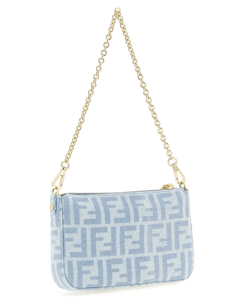 Fendi Baguette Clutch — Blue Blue