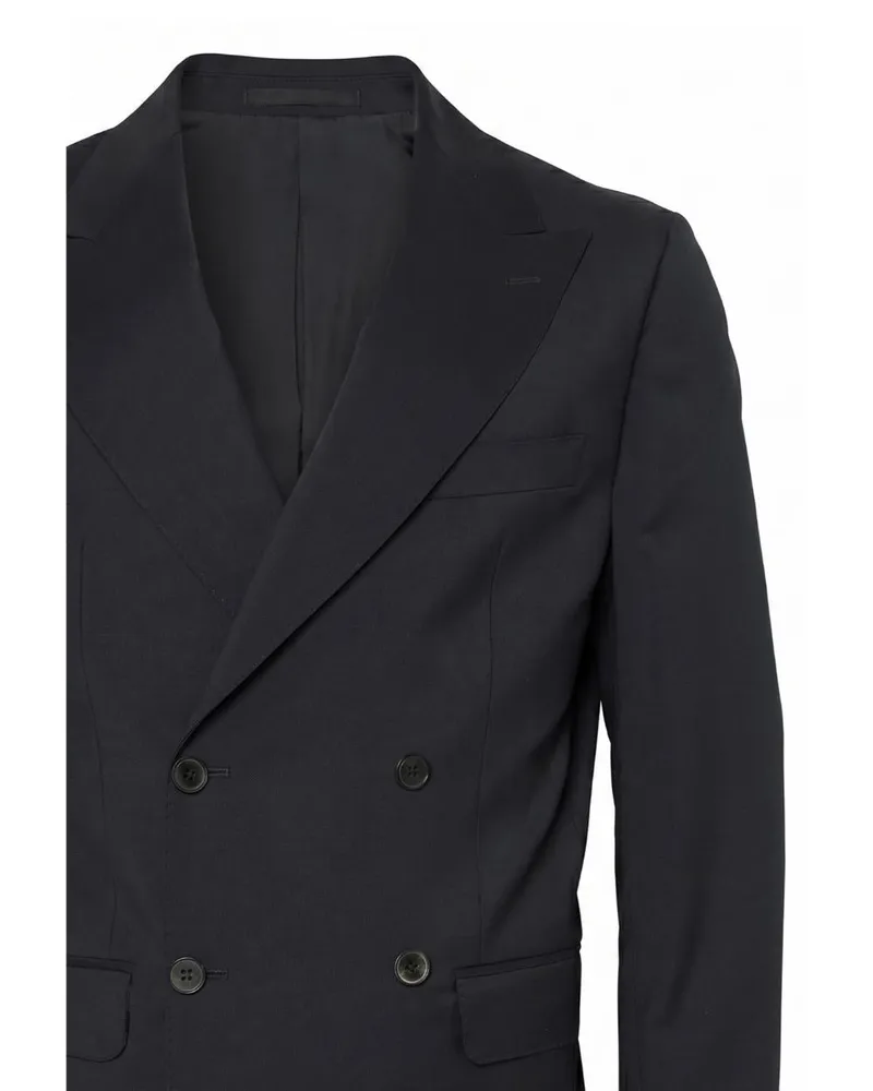 Low Brand Men's Blazer Wool Black Jacket Black