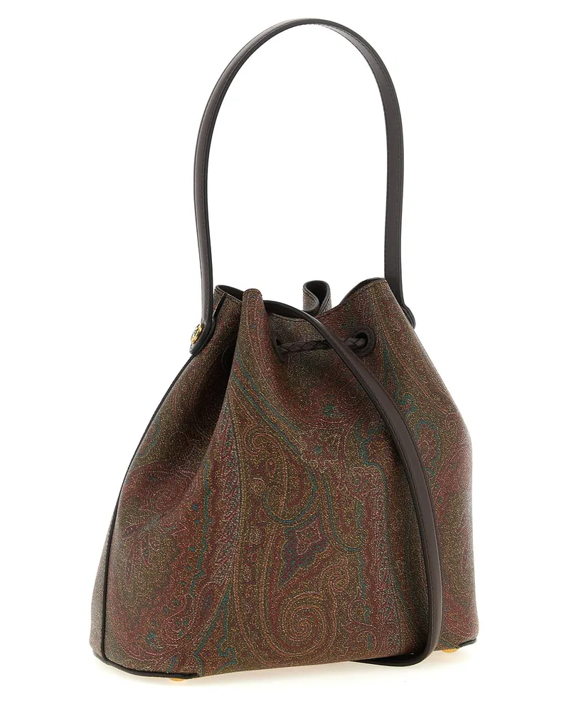 Etro Arnica Bucket Bag — Brown Brown