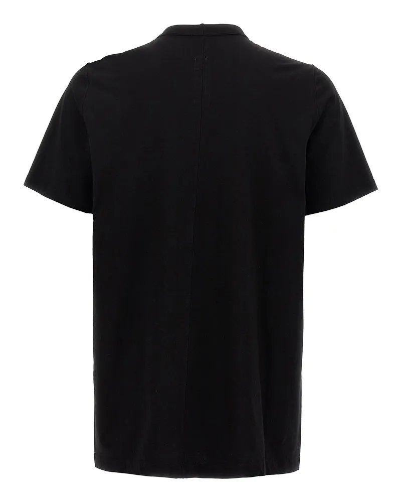 Rick Owens Men's Black Cotton T-Shirt Black