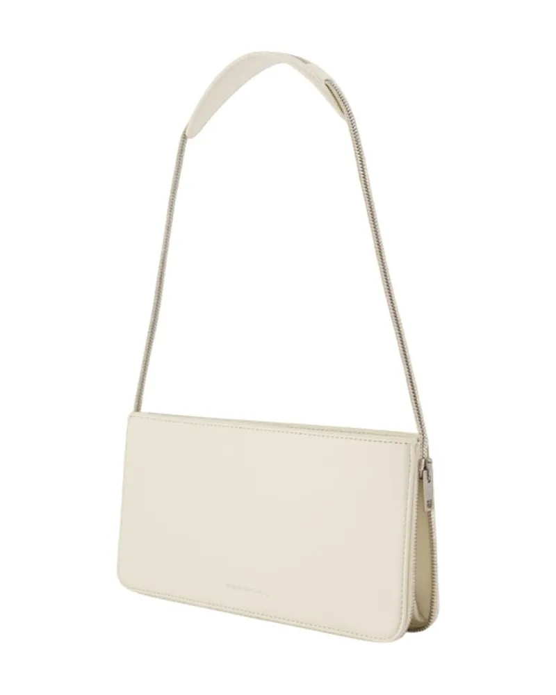 Alexander Wang Women's Siren Shoulder Bag Leather Ivory Cowhide Shoulder-hobo-bags Beige